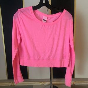 VS Pink cropped top S